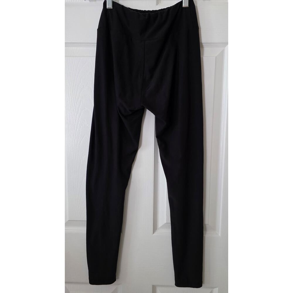 LuLaRoe One Size Leggings Solid Black (1)